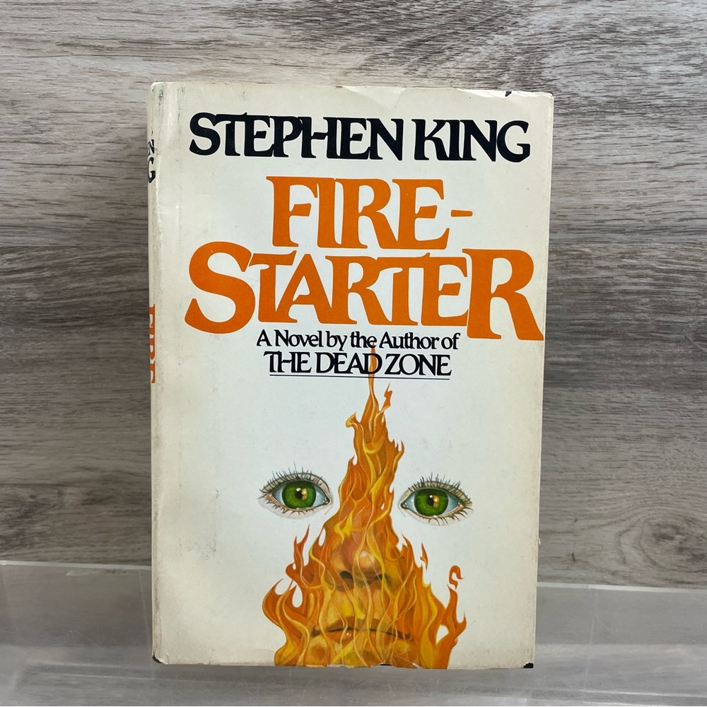 Stephen King FIRESTARTER 1st BC Edition Viking 1980 Vintage Horror Novel Book